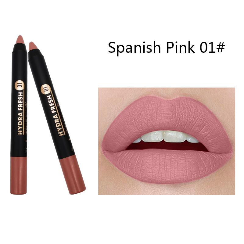 Velvet Matte Lipsticks Pencil Waterproof Long Lasting Sexy Red Nude Non-Stick Cup Lip Tint Pen Cosmetic Makeup Tool