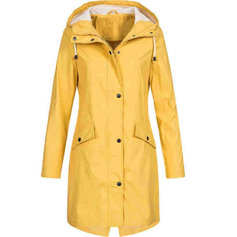 Autumn Winter Mid Length Women Windbreaker Outdoor Females Waterproof Sports Hiking Jacket