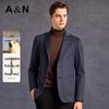 Men's Luxury Silk Cashmere Blend Business Suit Jacket