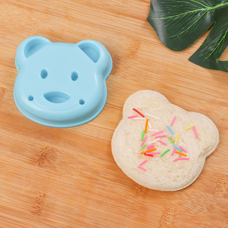 "DIY Bear Sandwich Form - Dětská kreslená vykrajovátka na toasty"