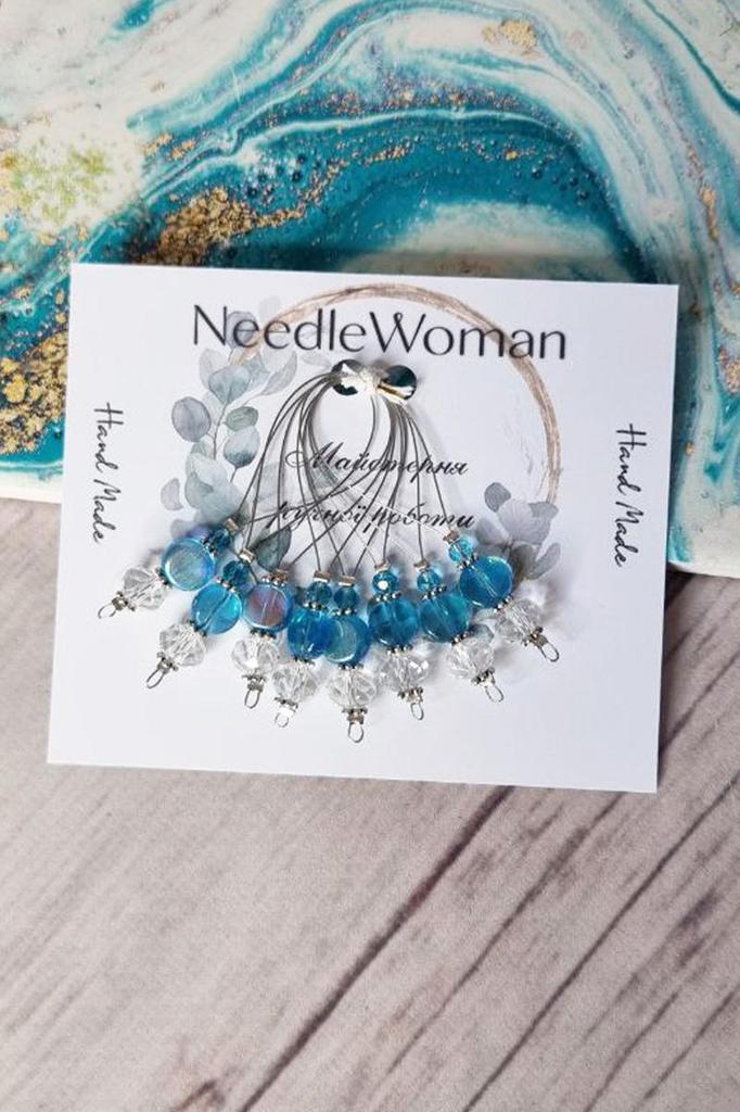 Maschenmarkierer zum Stricken • Set mit 8 Strickzubehör