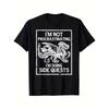 Unisexs Im Not Procrastinating Dragon TShirt Unisex Oversize Tee Cotton Unisex Harajuku Short Sleeve Vintage Top Allseason Loose