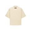 Fear of God Essentials FW22 Short Sleeve Nylon Shirt Unisex Tops Eggshell-White FOG-FW22-058
