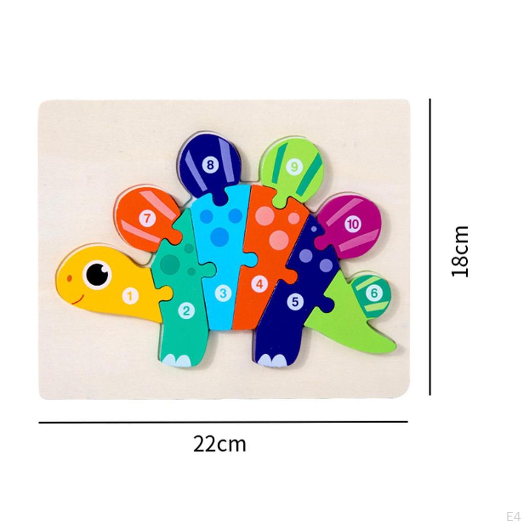 for Infants, Educational Toy Early Development, Montessori Jigsaw Boys 3-5 Years