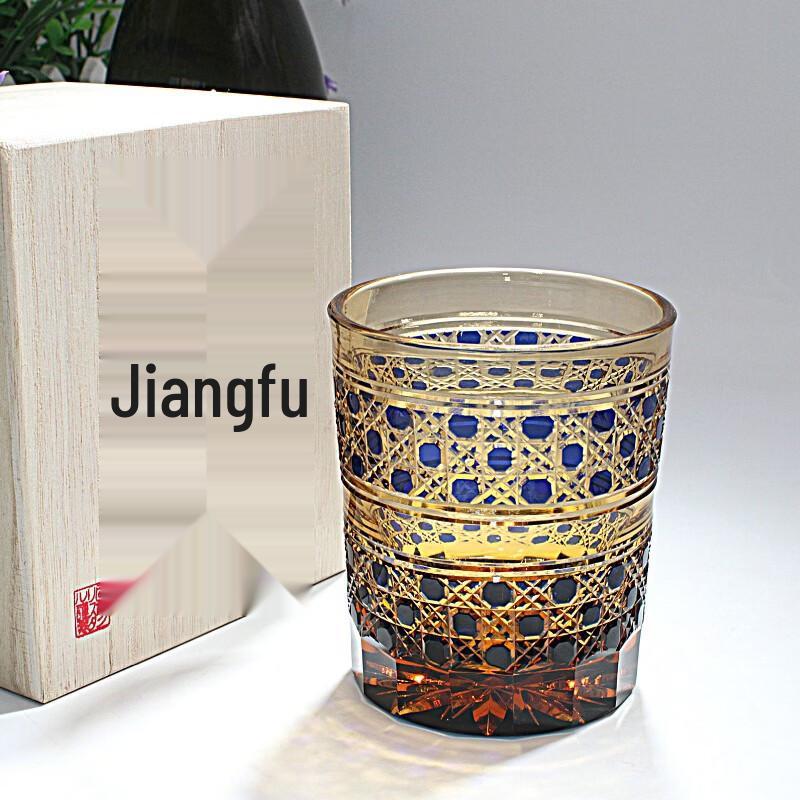 

Chuchuang Jingpin Japanese Edo Kiriko Crystal Whisky Glass