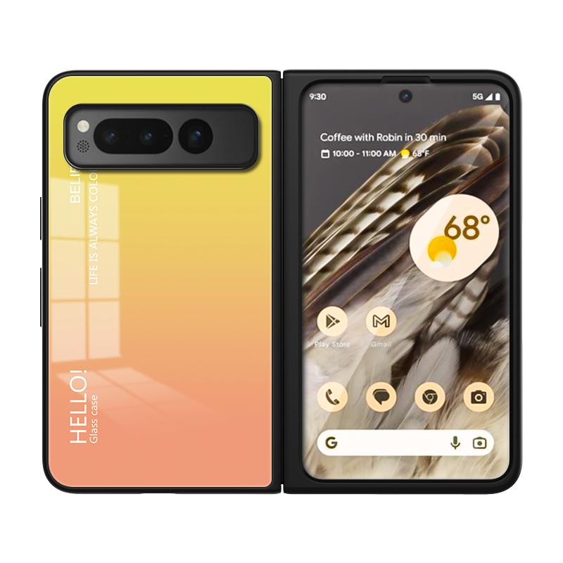 

Google Pixel Fold gradient pattern glass phone case Pixel Fold