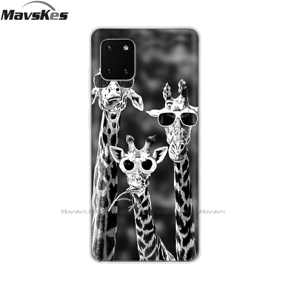 TPU Case for Samsung Galaxy Note 10 Lite Cases Silicon Cute Cat Phone Coque for Samsung Note10 Lite Plus SM-N770F/DS Cover Mask