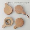 Engraved Beech Wood Magnetic Bottle Opener and Refrigerator Magnet