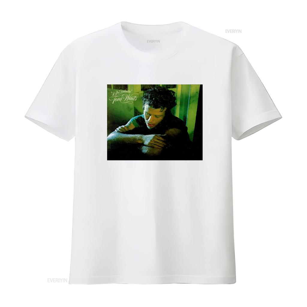 TOM WAITS Blue Valentine Vinyl CD Cover T Shirt Available in Small Medium Large XL Sizes vintage Washed Versatile Unisex