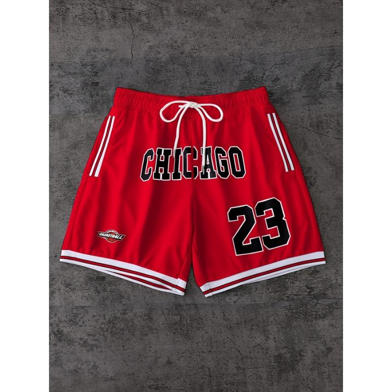 

Men s Chicago 23 Pattern Casual Shorts M