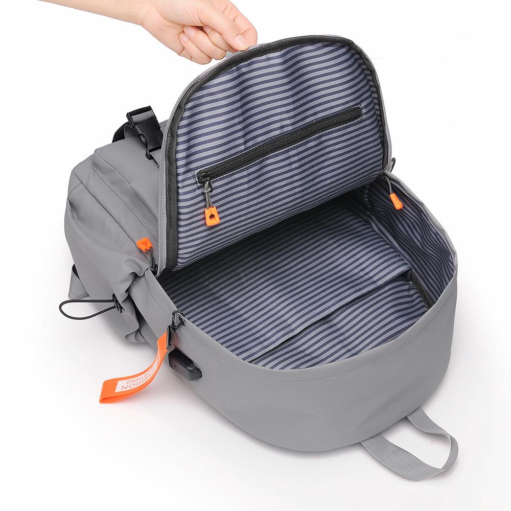 Sac à dos d'affaires pour hommes Sac d'ordinateur de voyage décontracté pour hommes Sac à vent d'outillage Anti-éclaboussures Grande capacité