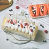10 Stück Tragbare Transparente Kuchen-Biskuitrollen-Boxen PET-Verpackung Dessertbehälter