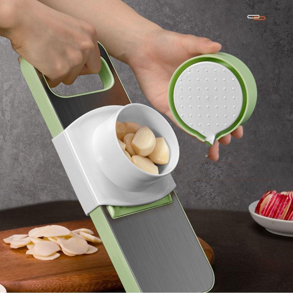 Thickened Stainless Steel Wire Cutter, Extra Thick Multifunctional Potato Shred Cutting Tool, Stainless Steel Wire Scraper, Garlic Slicer