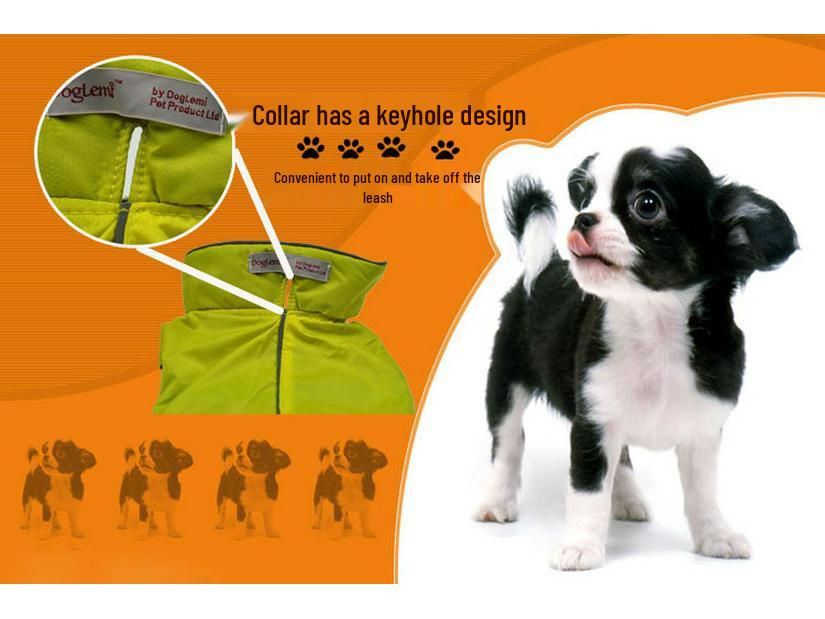 Waterproof Jacket Vest for Dogs - Plush Pet Clothing for Large, Medium, and Small Breeds