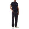 Moncler Logo Polo Shirt Navy Blue Men Streetwear I10918A000198455677X