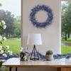 Artificial Lavender Garland Flexible Hangable Fake Plant Lavender Artificial Flowers Garland For Front Door Window Wall Table