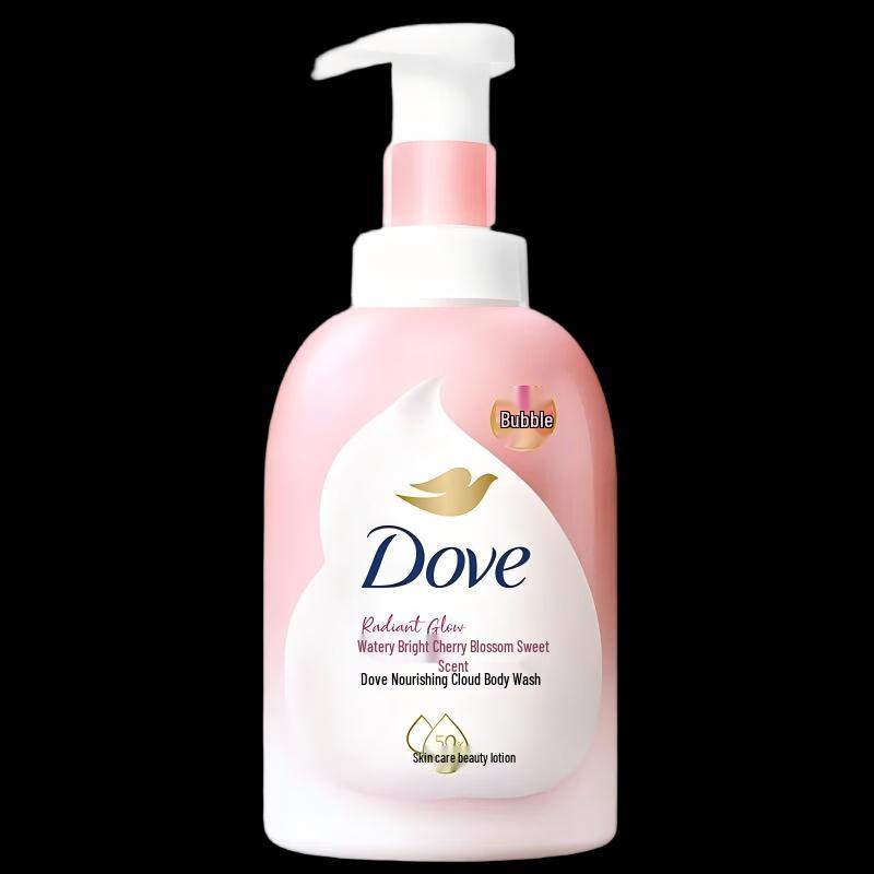 Dove Cherry Blossom Foaming Body Wash
