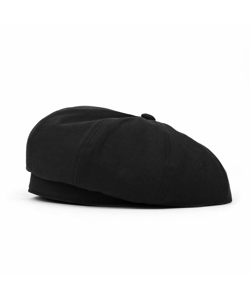 Eondeokeonteulolseutyudio Cotton Beret Bread Beret / Bio / Black
