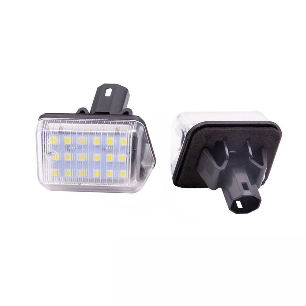 1Pair LED License Plate Light 13061970 For Mazda6 Sedan 2002-2008