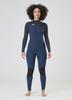PICTURE ORGANIC CLOTHING Equation 3/2Mm Women'S Flexskin Front-Zip Wetsuit (Dark Blue)