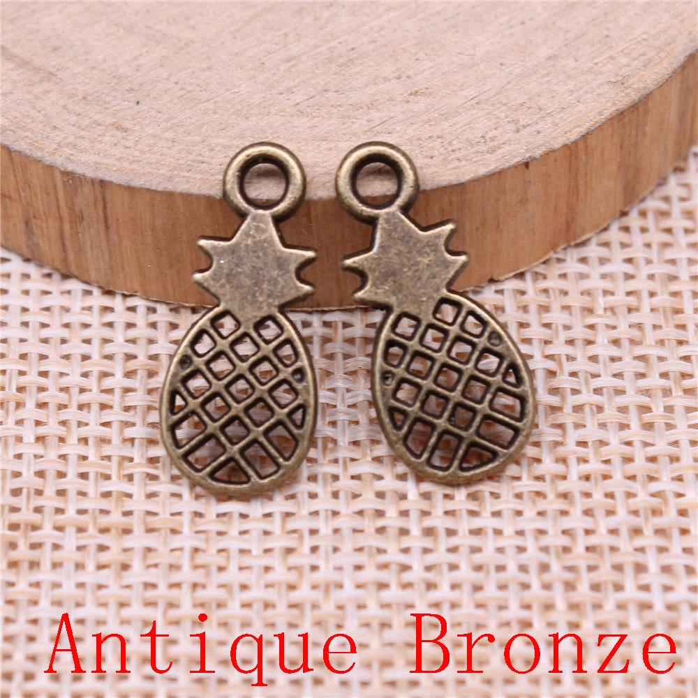 Food Fruit Shaped Charms Pendant For Bracelet Necklace Jewelry Making Craft Findings