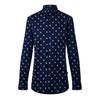 Mens Ditsy Floral Long-Sleeved Shirt