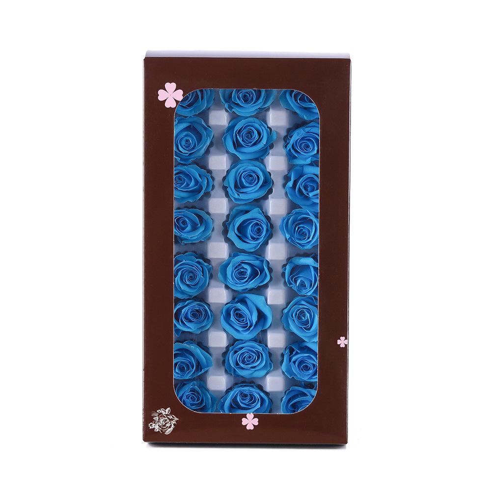 Eternal Flower Gift Box Set 2-6cm Handmade Rose Decorative Flowers, DIY Gift Flower Box