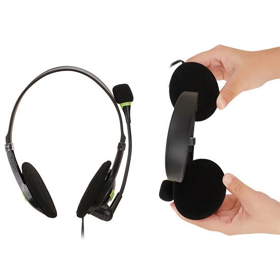 SY440 Telephone Headset Lossless Noise Reduction Breathable USB 3.5mm MIC Long Cable Call Center Headphone for Truck Driver Office
