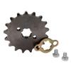 420 17T 17mm Chain Front Sprocket Cog for Pit Trail Quad Dirt Bike ATV Buggy 110cc 125cc ATV YX