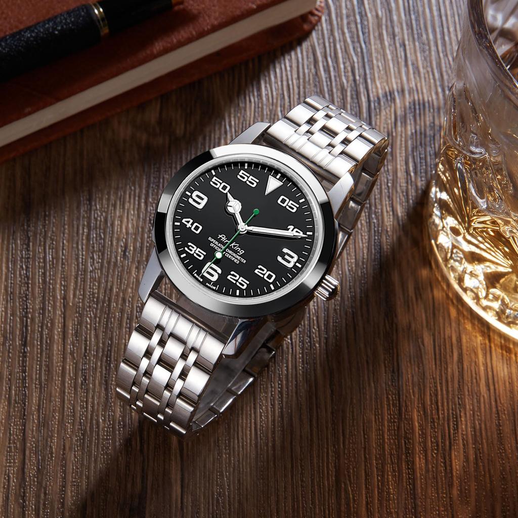 BINLUN Reloj de Acero Inoxidable Correa de Repuesto Premium para Hombre y 6 Colores Rosa Plata Rosa 13 Tamaños Correa, Mujer, (Oro, Plata, Negro, Oro, Oro,