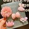 Bowdog Pretty Hairpin Puppy Head Pin 5p SET