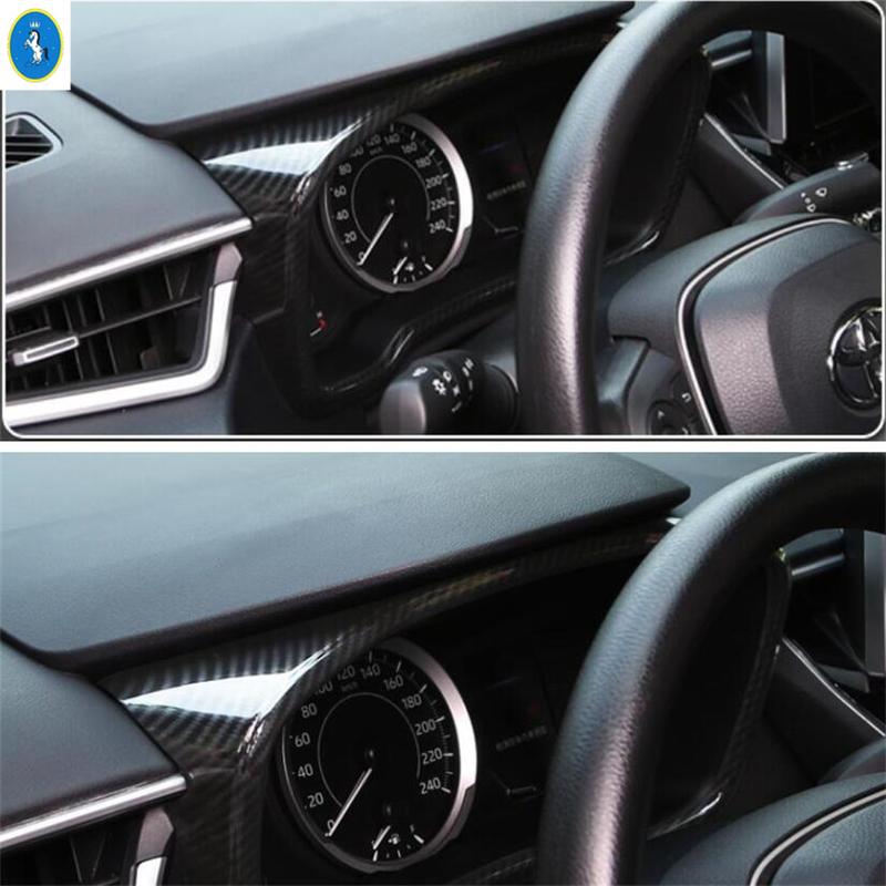 Carbon Fiber Look/Matte Center Console Dashboard trument Panel Cover Trim For Toyota Corolla E210  - 2025 Car Accessories