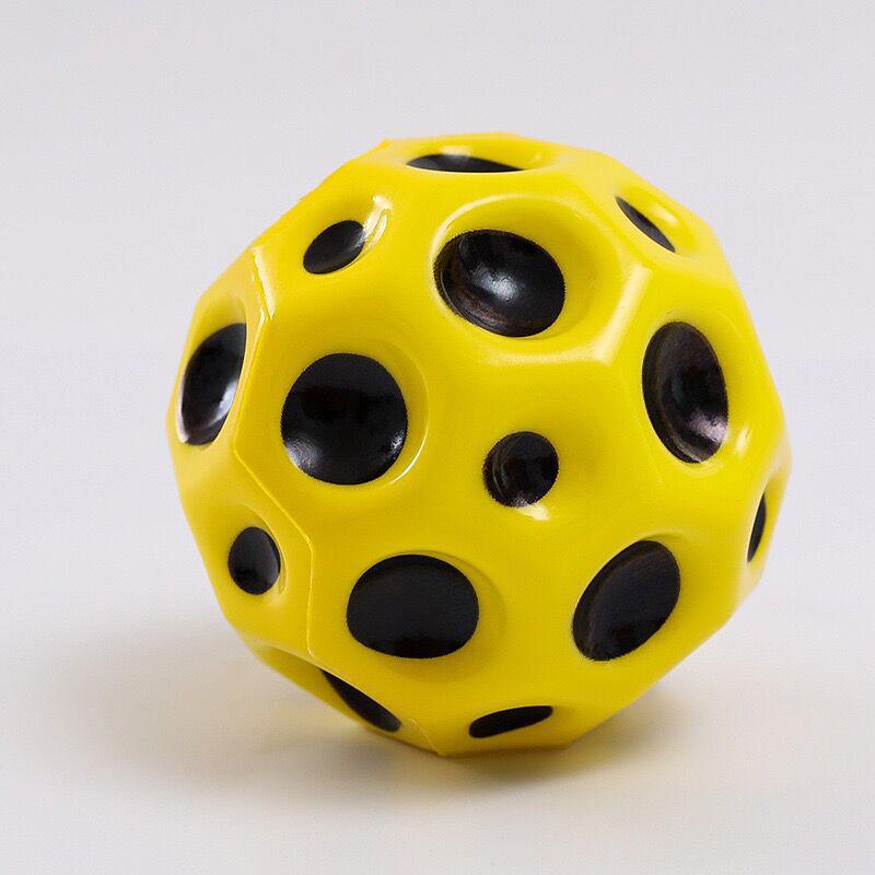 7cm High-Rebound PU Bouncy Ball - Coral Moon Rubber Wrist Toy, Hot Seller