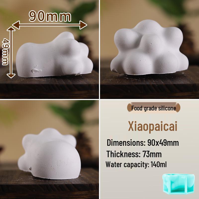 Teddy Bear Silicone Mold for DIY Crafts and Incense Stones