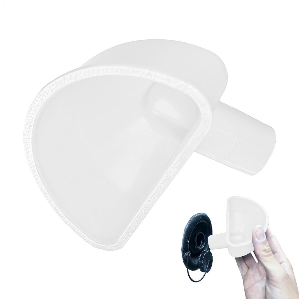 3D Printed PE RV Water Funnel Anti-Spill Wide Mouth RV Trailer Water Inlet Funnel for Trailer Van Motorhome Camping Road Trips