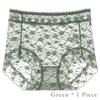 1Piece/3Pcs Middle Waist Women's Panties, Sheer Lace Women‘s Underwear, Comfortable Underpants