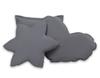 Tipi tent for children + mat + pillows + feather pendants - anthracite