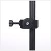 10x4cm Microphone Stand Phone Holder 360 Degree Rotating Black