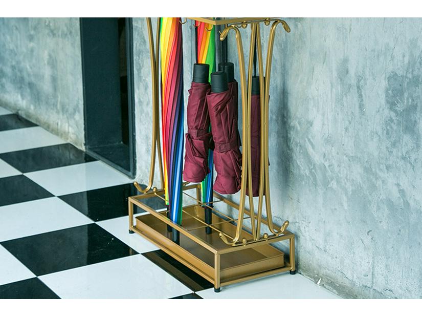 Large Capacity Umbrella Storage Rack for Hotel and Household Entrances
