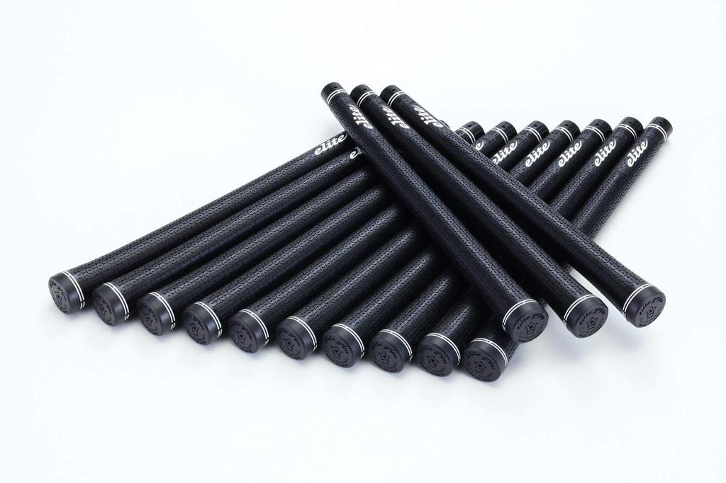 Elitegrips Golf Grips TD50 SOFT Set Berlina Black No Backline 13-piece