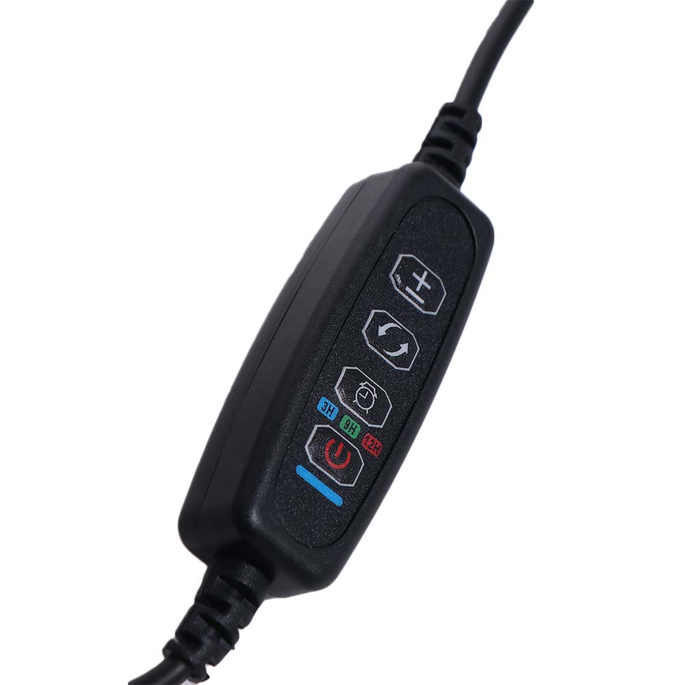 Verstellbare Zoom Mini Clip-on Aquariumlampe 3 Farbmodi Timer Dimmfunktion Aquarien-Clip-Lampe Wasserdicht Energieeinsparung