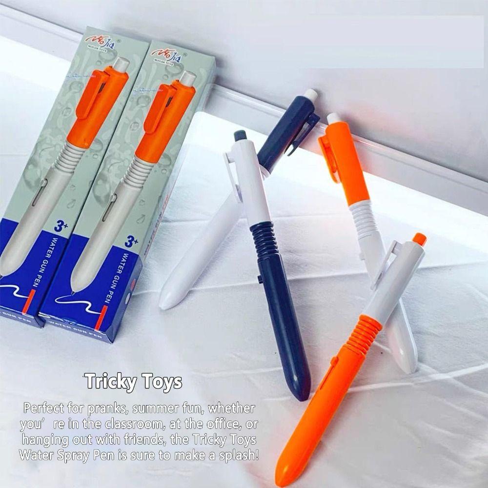 School Supplies Fun Water Pen Cartoon Pen That Sprays Water New Prank Retractable Pens