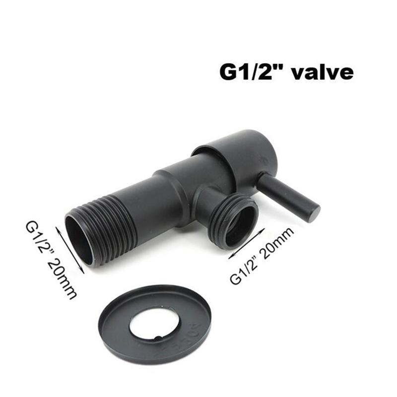 Schwarzer Handheld ABS Edelstahl Toilettenwasserspray Wasserhahn Bidet Sprüher Reiniger Duschkopf WC Dusche Badezimmerzubehör 5 Typen