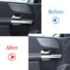 For Mercedes Benz B GLB Class W247 X247 B200 - ABS Carbon Fiber Car Inner Door Handle Cover Trim Car Accessories