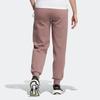 Adidas Solid Color Logo Print Drawstring Cuffed Sports Pants Women Bottoms Pink HZ7065