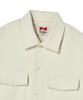 Beyond Closet [Collection Line] Cut Collar Tailored Cotton Jacket Ivory