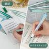 Four Candies 12pcs Pastel Gel Ink Ballpoint Pen 11pcs Gel Pens 1pc Retractable Easy To Note Taking Pen for Office Set, & Highlighter, 0.5mm, Cute,