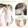 White Pearl Tulle Tablecloth Tulle Table Runner  White Tablecloth Wedding Veil Fabrics for Wedding Arch Dessert Table Decoration