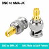 Male to Female BNC Male Adapter Metal SMA Female Adapter  Coaxial Cable Accessories