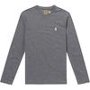 Polo Logo Embroidered Crew Neck Long Sleeve T-Shirt Men Tops 710826193-011